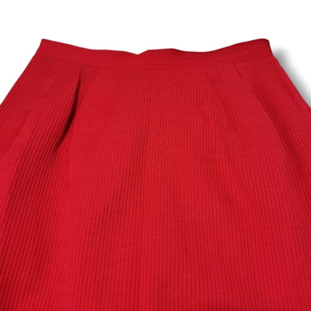 60s Vintage Skirt Size 12 W24" Waist Vintage Koret Of California Skirt Talon Zip - Picture 3 of 9